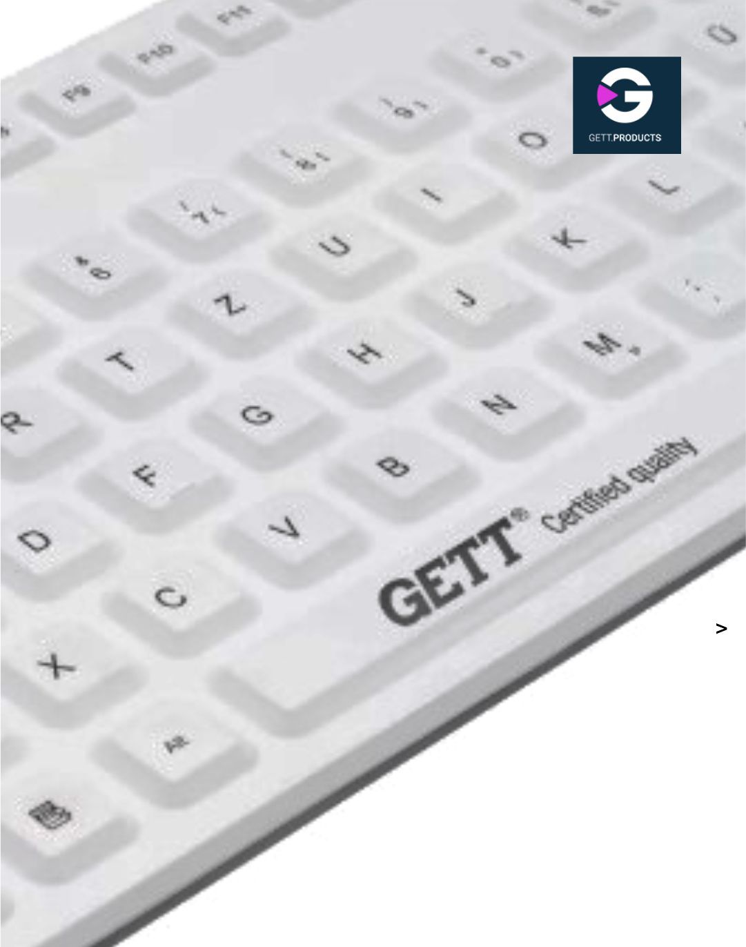 Teclado GETT Asséptico GlobalPro 02