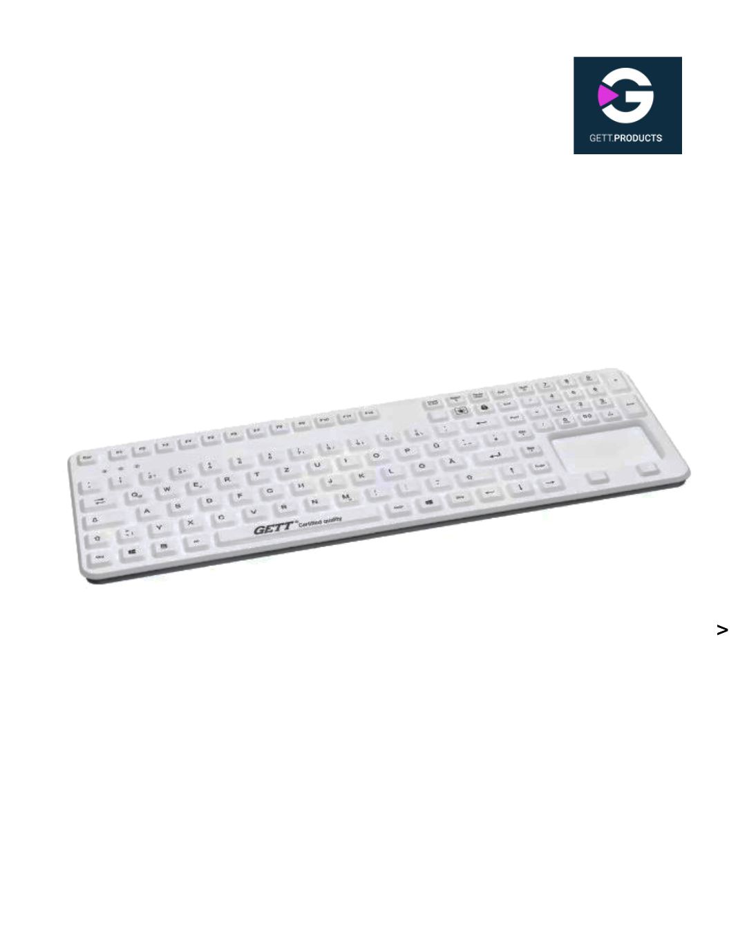 Teclado GETT Asséptico GlobalPro 03